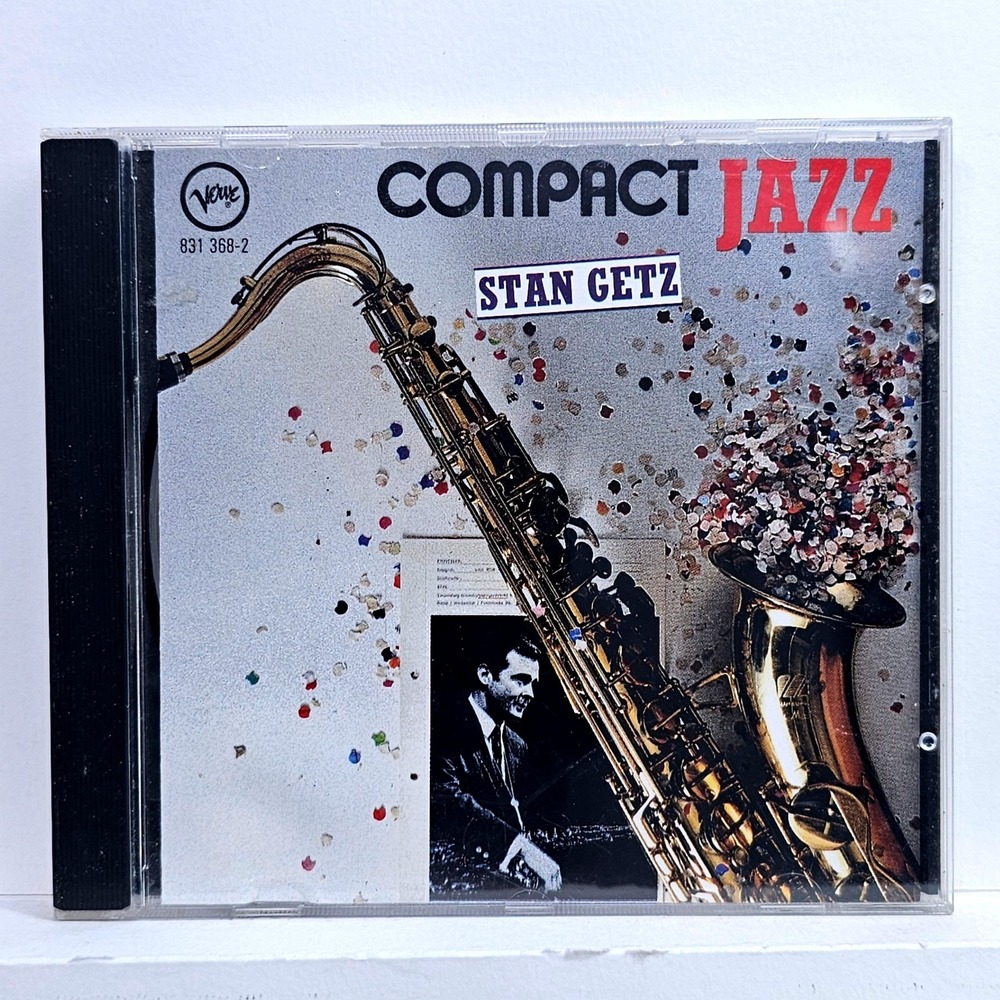 Stan Getz Compact Jazz CD Bossa Nova‎ Verve 1987 USA Girl From Ipanema 831 368-2